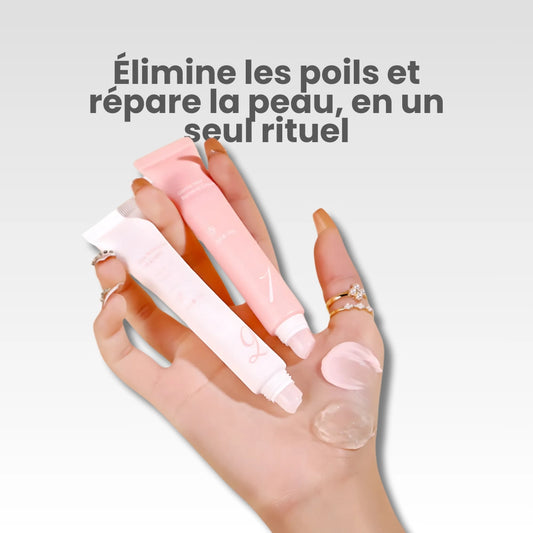 Crème dépilatoire et hydratante visage